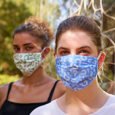 Mask Question Mark blu