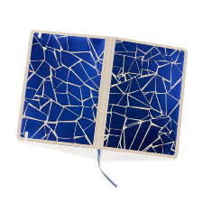 Notebook A5 blue mirrors