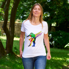 T-shirt Mysterious bird (Adult)