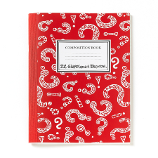 Red composition Book A4