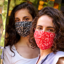 Mask Question Mark red