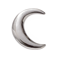 Handmade Ceramic Moon (platinium)