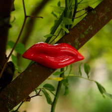 Handmade Ceramic Lips 