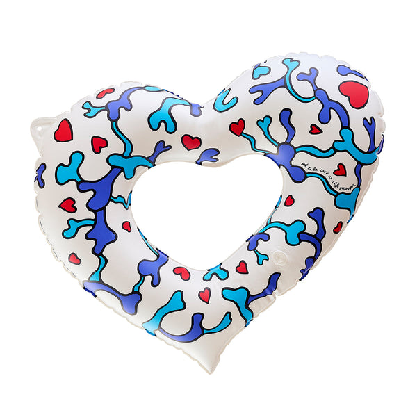 White Heart balloon