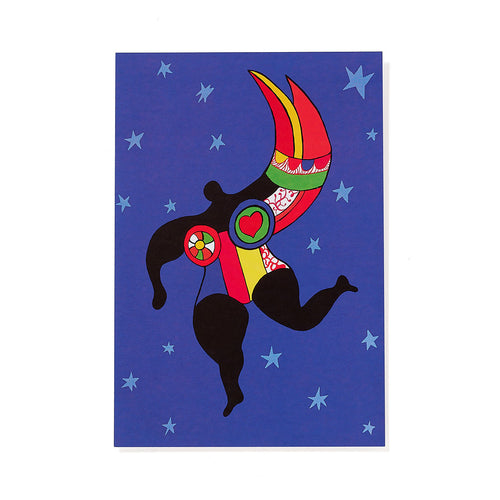 Postcard Mi-Femme Mi-Ange