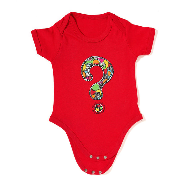 Baby onesie Question Mark