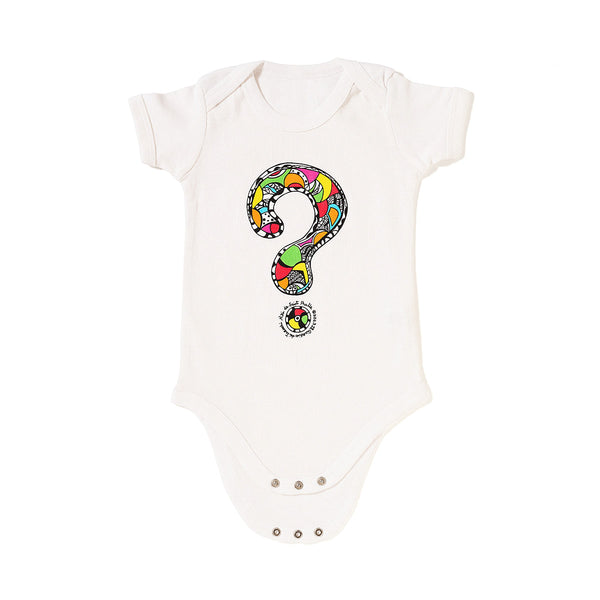 Baby onesie Question Mark