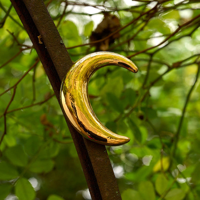 Handmade Ceramic - Moon (gold) - 2