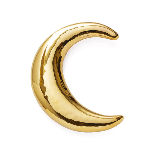 Handmade Ceramic - Moon (gold)