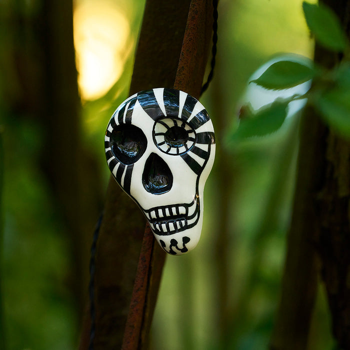 Handmade Ceramic - Skull (black) - 2