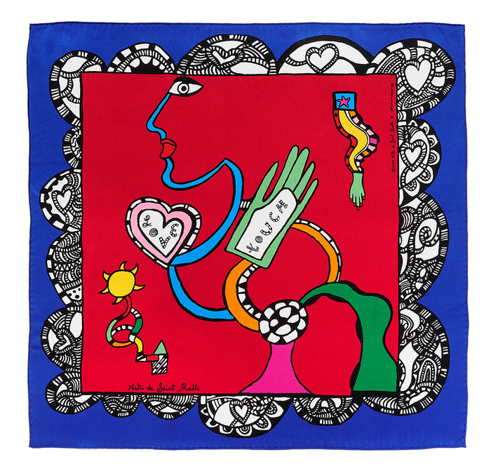 Deux Visages scarf - 2