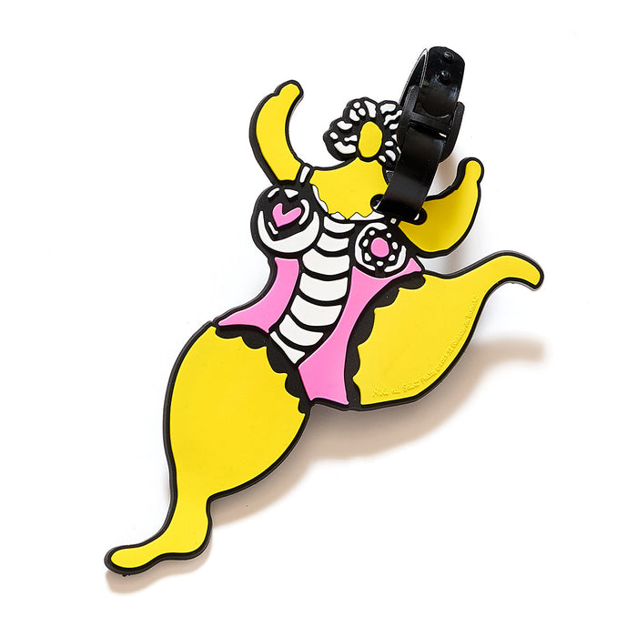 Yellow nana suitcase tag - 1